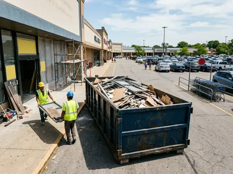 retail-store-renovation-debris-003 — frequently asked questions, Roll-off Dumpster Rentals in Lancaster, KY